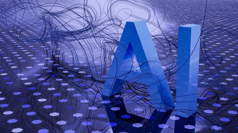 Abstract data network visualization representing the Model Context Protocol connecting AI agents to enterprise systems