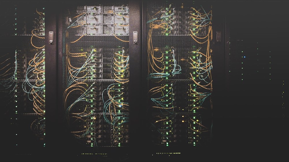 Rows of AI accelerator racks in a data center symbolizing Japan's national AI factory