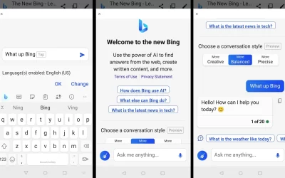 Microsoft Bing Chat Goes Mobile