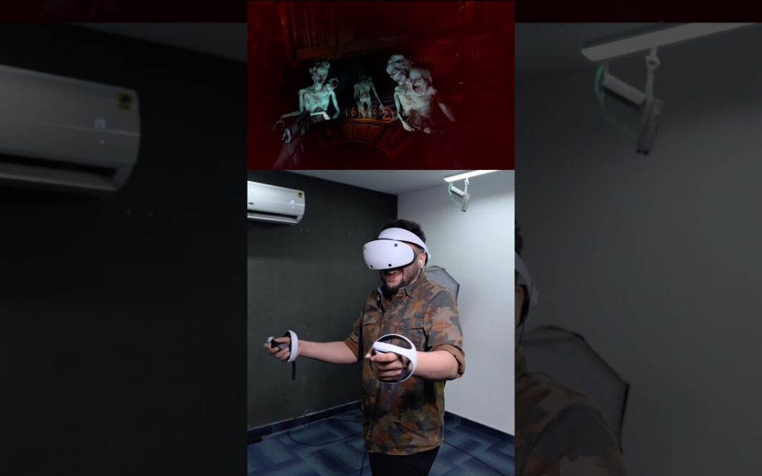 First Time Playing VR Games!