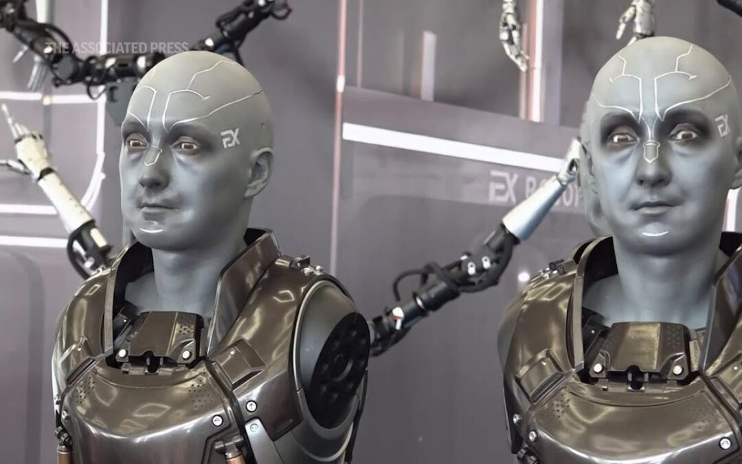 Lifelike droids dazzle at robot exhibit in China