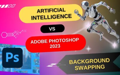 Adobe Photoshop vs Artificial Intelligence to change background | Image background swapping | ai, Ps