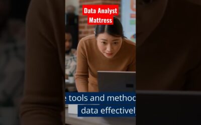 Data Analyst & Data Science Mattress #datascience #dataanalytics #technology #tech #shorts #short
