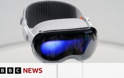 Apple’s new augmented reality headset unveiled – BBC News