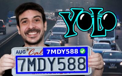Automatic number plate recognition with Python, Yolov8 and EasyOCR | Computer vision tutorial