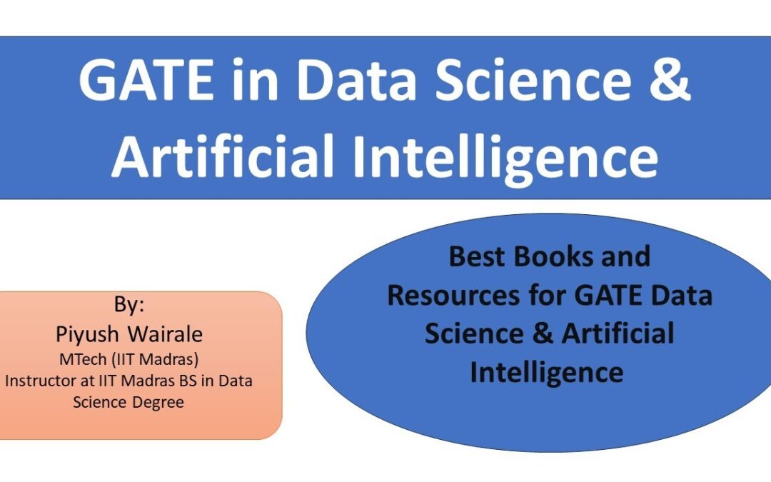 Best Books and Resources for GATE Data Science & Artificial Intelligence| #gate2024 #datascience