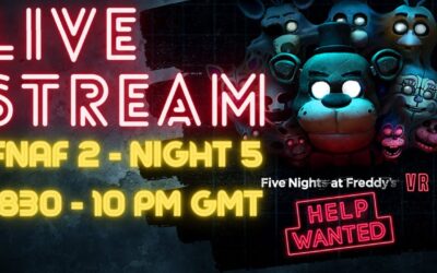 FIve Nights At Freddys Help wanted in Virtual Reality – Streaming FNAF 2 + more