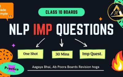 Natural Language Processing Class 10 | AI Important Questions Revision | 🔥MAHA MARATHON 2023