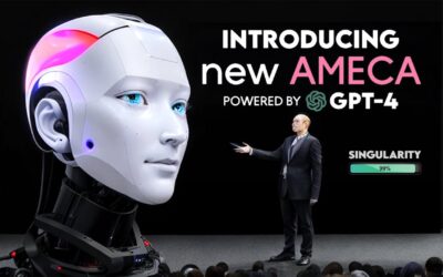 AMECA Humanoid Robot’s GPT-3 & GPT-4 Upgrade Shocks the World (Approaching SINGULARITY)