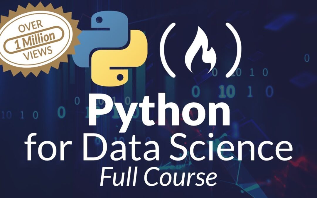 Python for Data Science – Course for Beginners (Learn Python, Pandas, NumPy, Matplotlib)