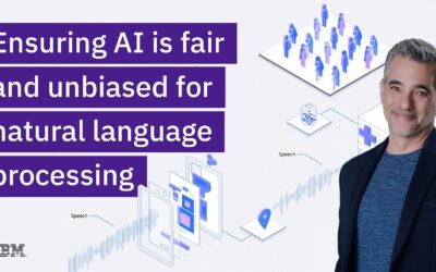 Ensuring AI is fair and unbiased for natural language processing