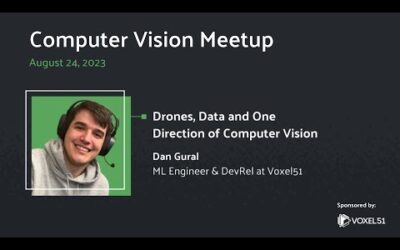 Computer Vision Meetup: Drones, Data and One Direction of Computer Vision