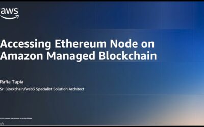 Connecting to an Ethereum node on Amazon Managed Blockchain | Amazon Web Services