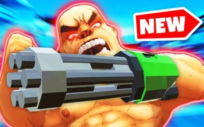 THE FASTEST FIRING CHAMPION IN GORN VR (GORN Virtual Reality HTC Vive Funny Gameplay)