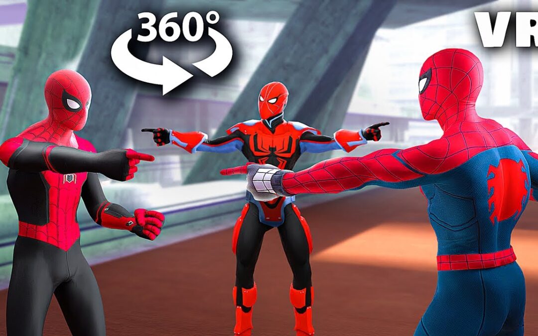 360° VR – STOP SPIDER-MAN || Spider-Man:Across the Spiderverse
