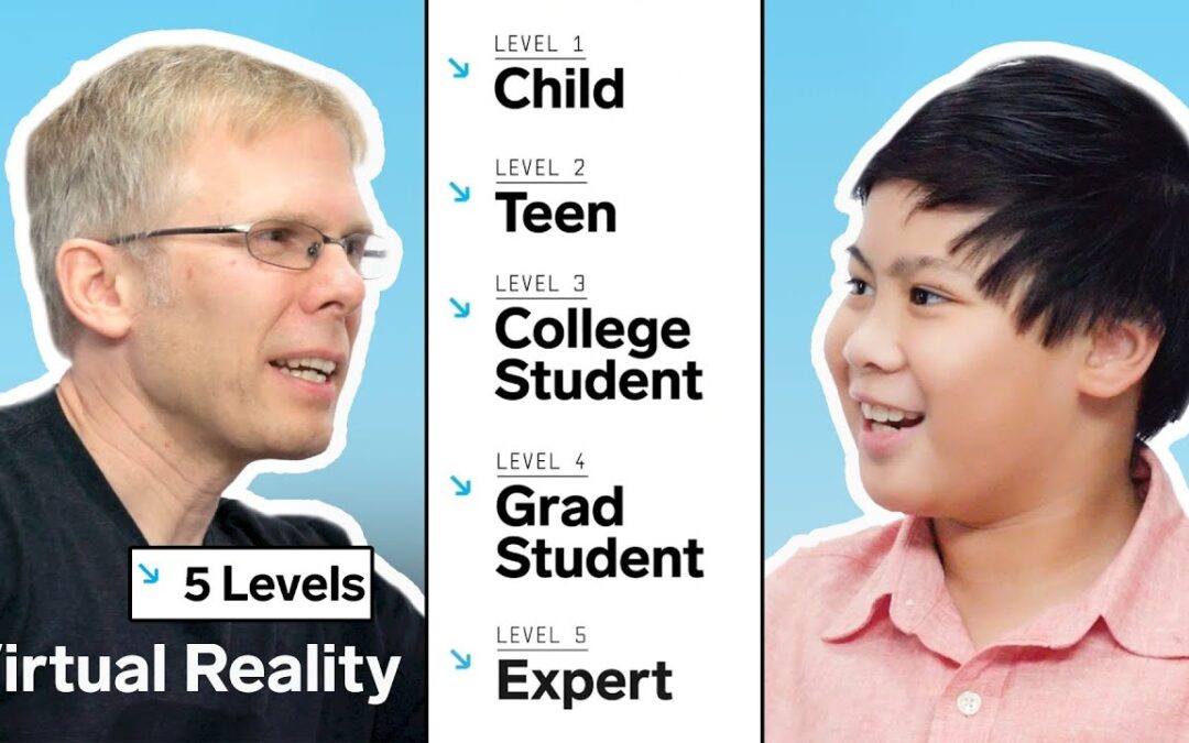 Virtual Reality Engineer Explains One Concept in 5 Levels of Difficulty | WIRED