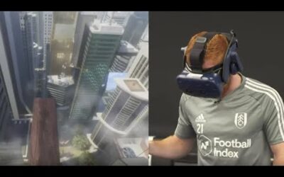 We Got Fulham Players to ‘Walk the Plank’ on VR and They Nearly S–t Themselves  | VR Challenge