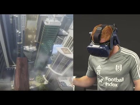 We Got Fulham Players to ‘Walk the Plank’ on VR and They Nearly S–t Themselves  | VR Challenge