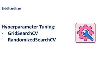 8.3. Hyperparameter Tuning – GridSearchCV and RandomizedSearchCV