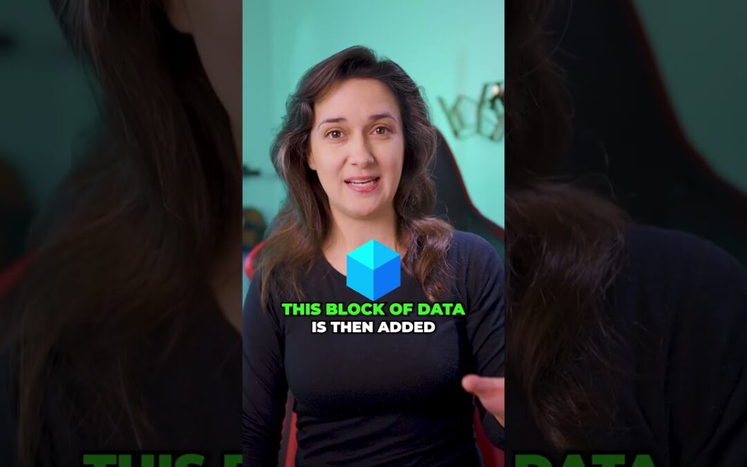 What is Blockchain? 🧱🔗 Simple Explanation for Beginners! ✅ (In Just 54 Seconds! ⏳) #blockchain