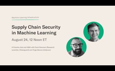 Fireside chat #13: Supply Chain Security in Machine Learning