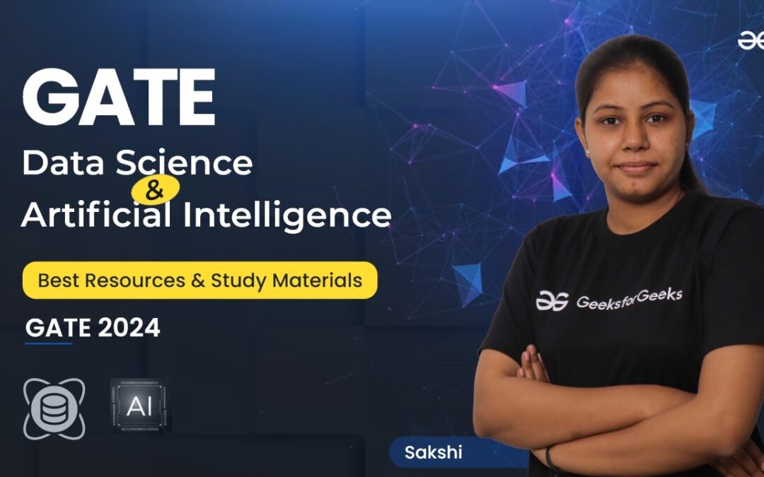 GATE Data Science & Artificial Intelligence || Best Resources & Study Materials || GATE 2024