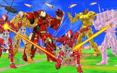 जादुई बस रोबोट Magical Bus Robot Vs Monster Robot Cartoon Hindi Kahaniya Comedy Video Robot Cartoon