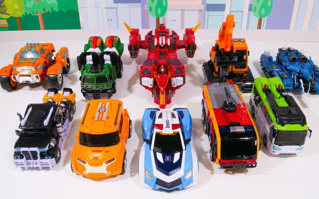 Best Toy Learning Videos for Kids – Learn Vehicle Names with Transforming Robots!