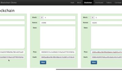 Blockchain 101 – A Visual Demo