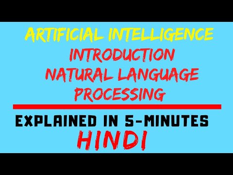 Introduction To Natural Language Processing In Artificial Intelligence (HINDI)