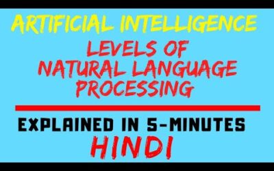 Levels/Phases Of Natural Language Processing In Artificial Intelligence (HINDI)