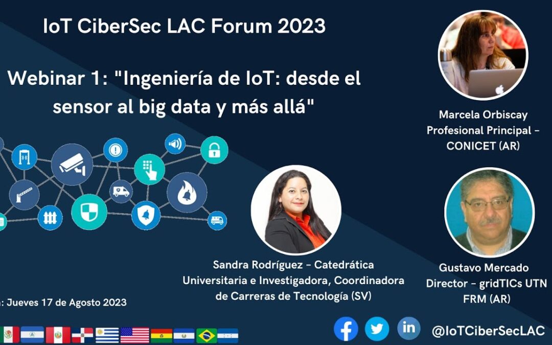 Ingeniería de IoT: Desde el sensor al Big Data y más allá