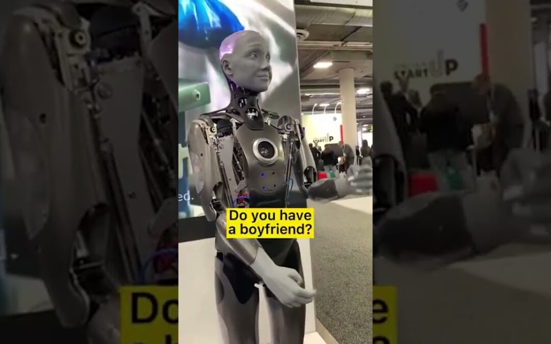 Ameca the Humanoid Robot Got Jokes