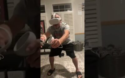 Dad’s First Try at NFL Virtual Reality Ends In Disaster