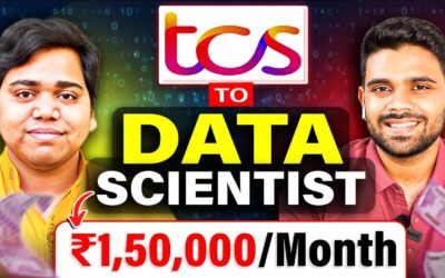 He started with TCS at 3.2 LPA and switched to Data Scientist at 18 LPA