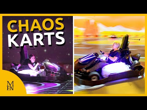 Chaos Karts Manchester: Augmented reality go-karts blending arcade gaming and racing