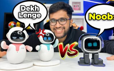 Emo Robot VS Eilik Robot FIGHT !