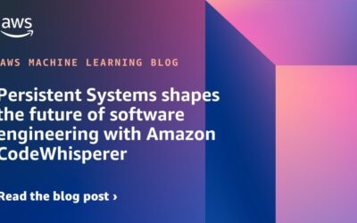 Persistent Systems partners with Amazon CodeWhisperer to revolutionize software engineering