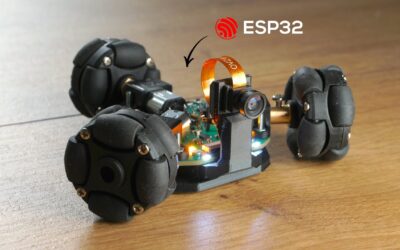 ESP32 based omnidirectional robots w/ camera | makermoekoe