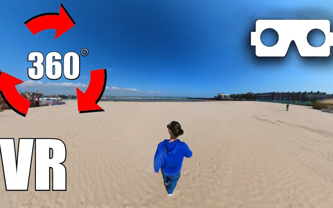 VR 360° Video | “SANDY BEACH” 🏖️🌊 | Let’s Walk 🦶 (Virtual Reality) #vr #virtualreality #vr360