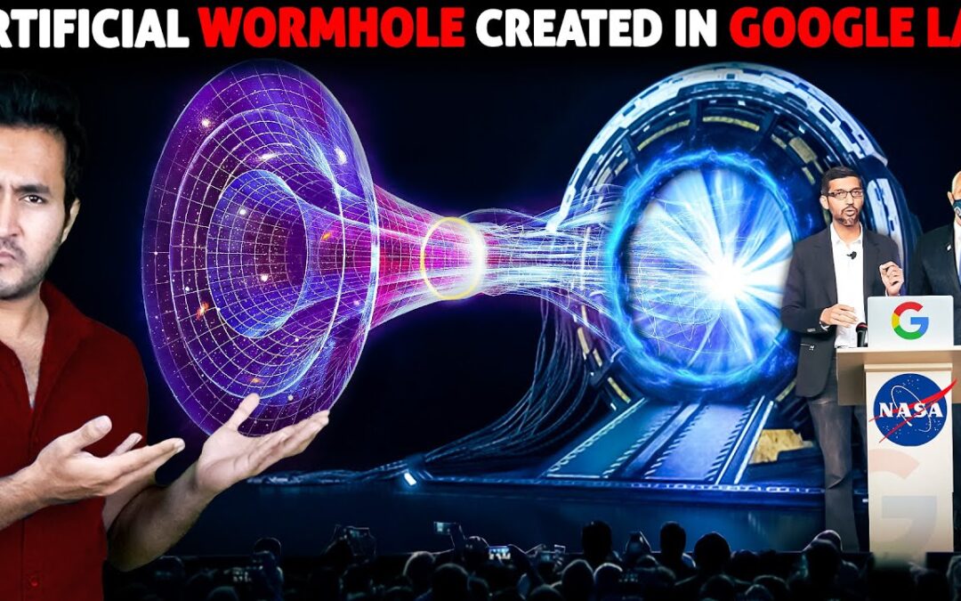 IT HAPPENED! Google Quantum Computer Finally Created ARTIFICIAL WORMHOLE!