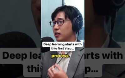 What is the first step of deep learning?