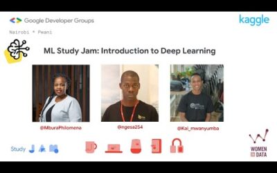 ML Study Jam – Week 3: Introduction to Deep Learning