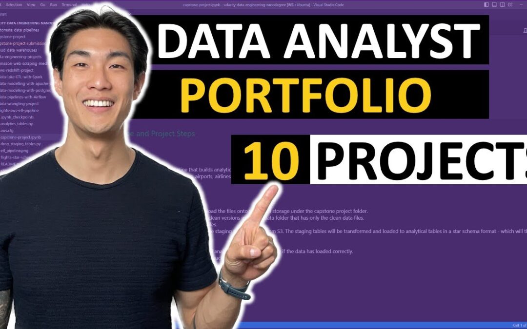 DATA ANALYST PORTFOLIO | 10 PROJECT IDEAS