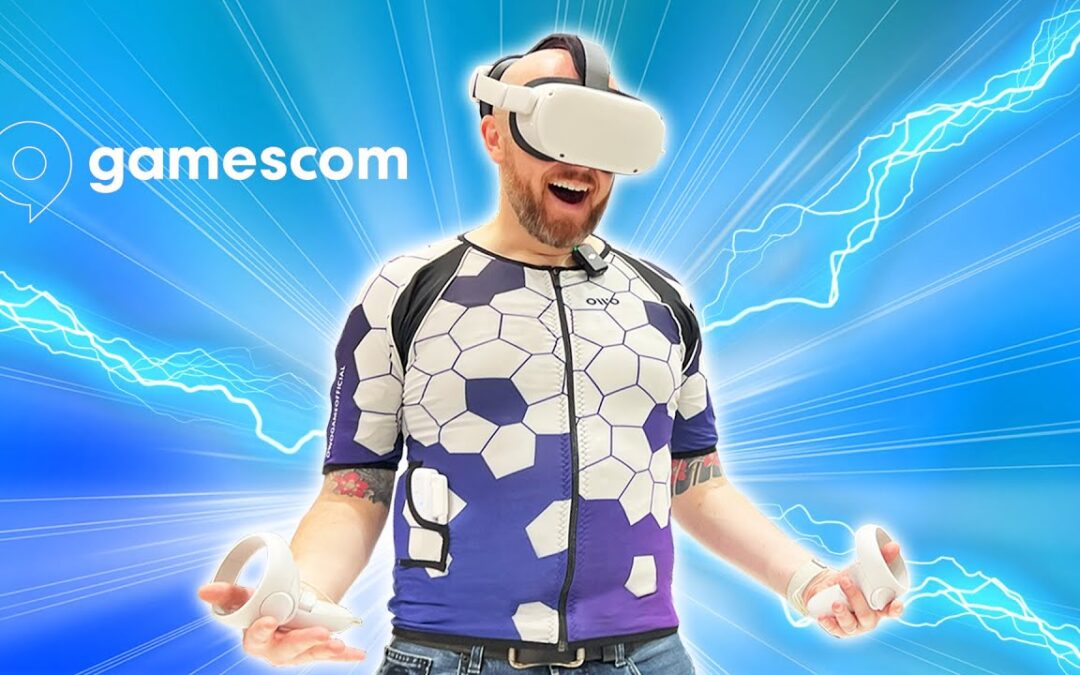 NEW VR Games & SHOCKING Haptic Vest From Gamescom 2023!